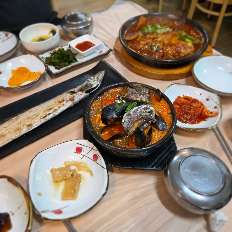 푸짐한 한 상 차림