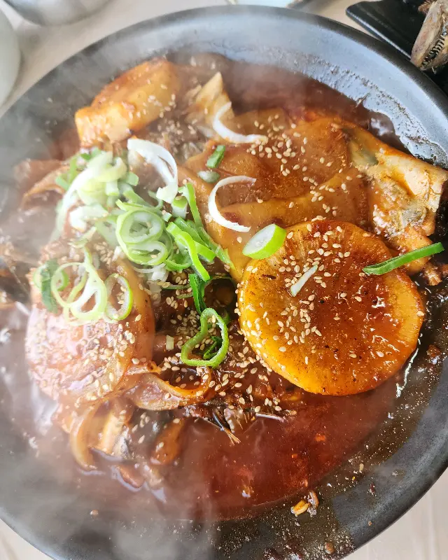 갈치조림 근접샷