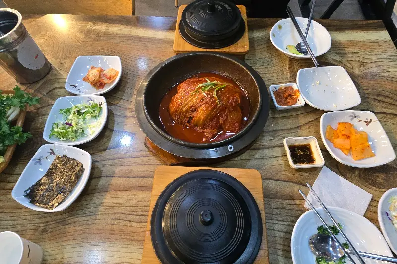 푸짐한 한 상 차림