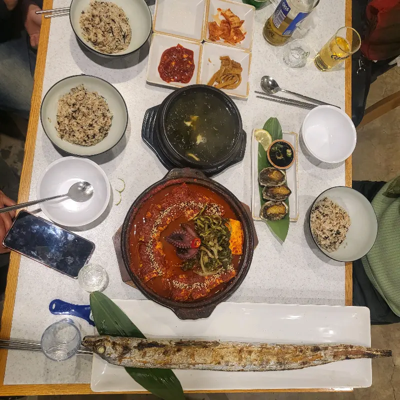 푸짐한 한 상 차림