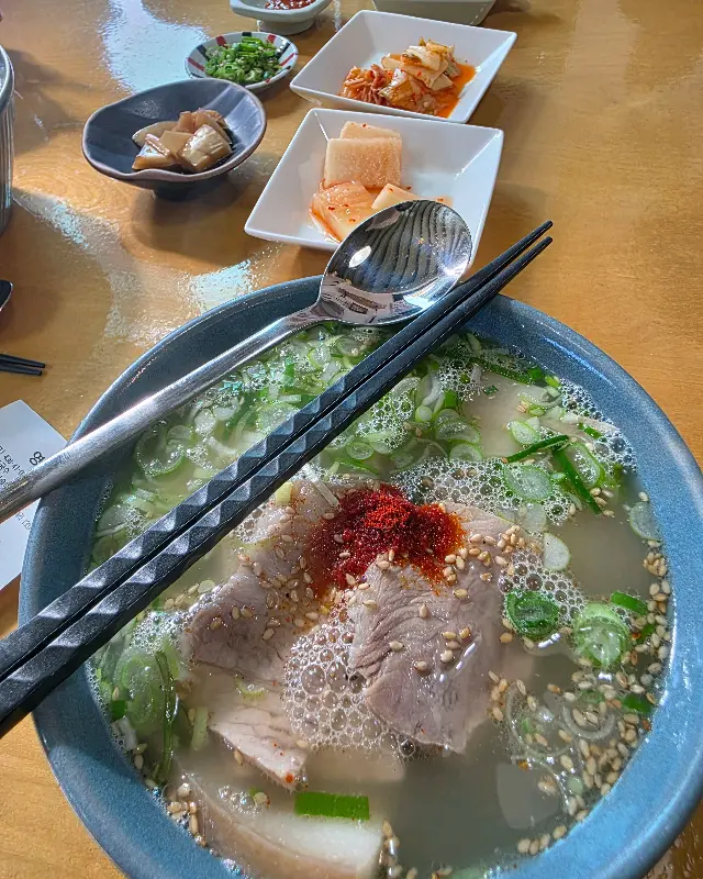 협재신국수 고기국수