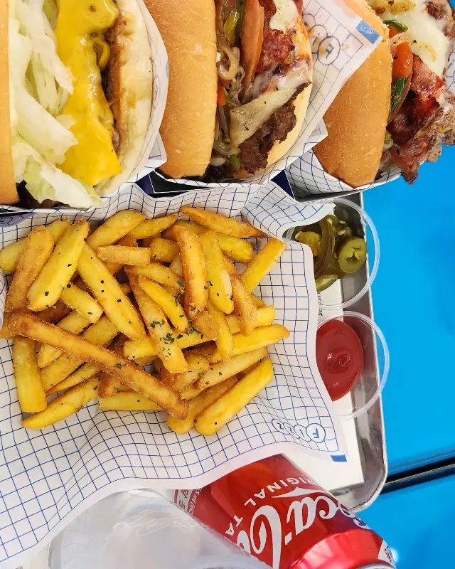 피즈버거 다양한 메뉴