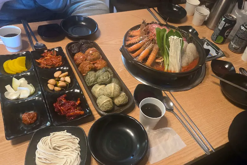 푸짐한 한 상 차림