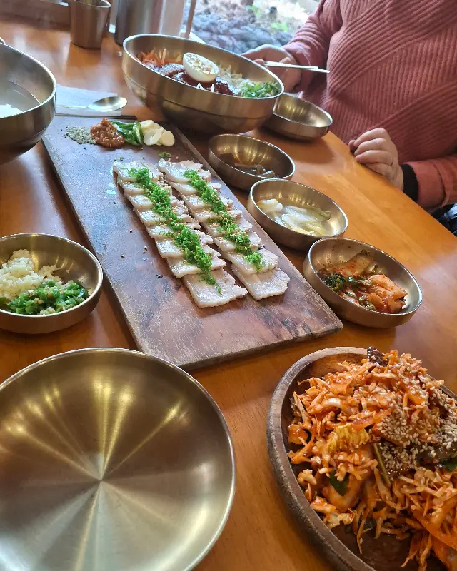 잔치상 한 상 차림