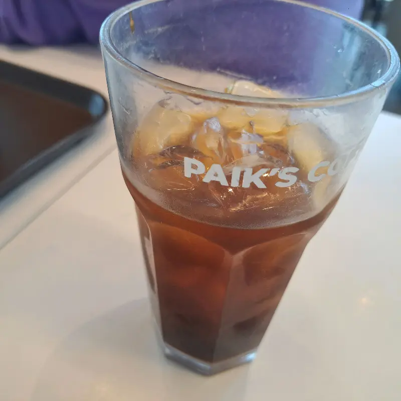 아이스 아메리카노 한 잔