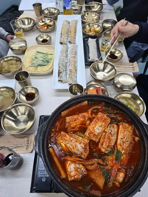 통갈치조림과 갈치구이의 환상적인 조합