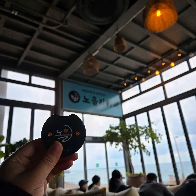 노을리 카페 내부 모습