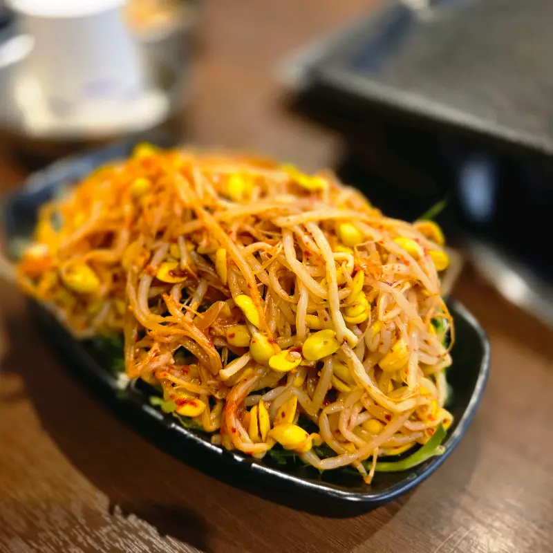 매콤한 콩나물 무침