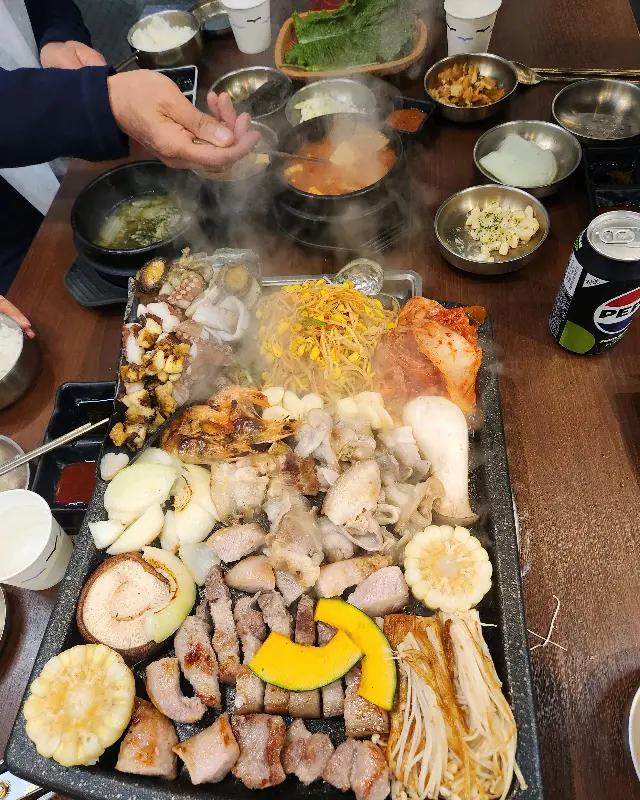 푸짐한 한 상 차림