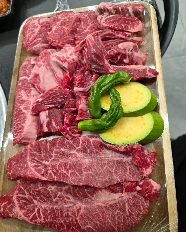 최상급 품질을 자랑하는 흑돼지 모듬