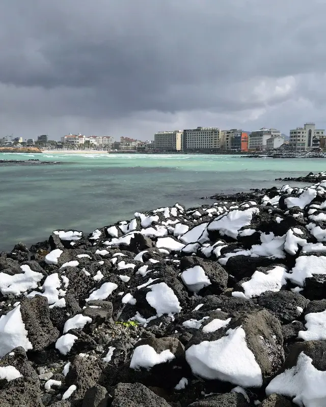 함덕 해변 풍경