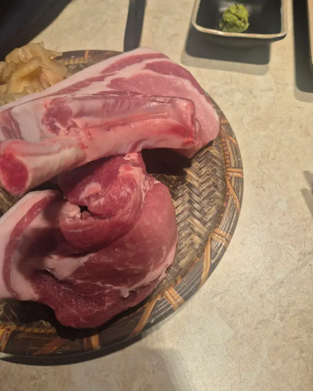 숙성도 본점의 뼈등심