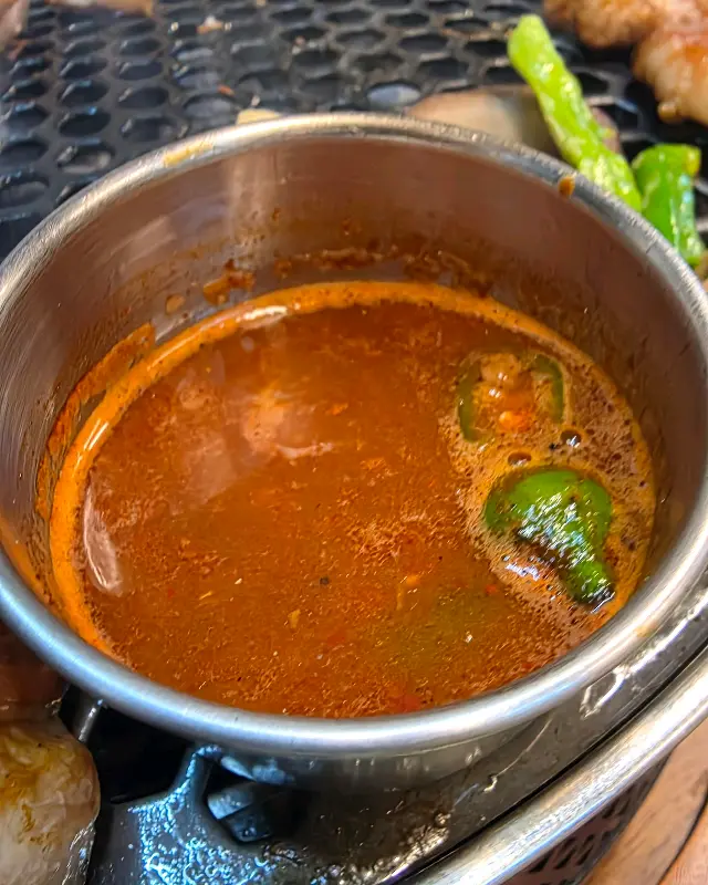 멜젓 클로즈업 샷