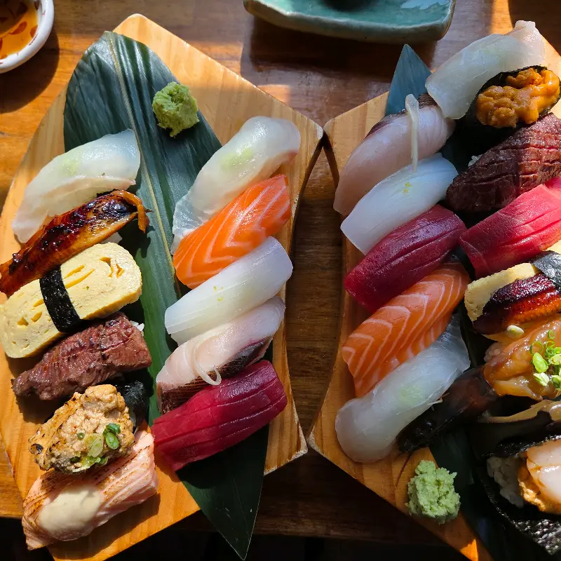 애월 바다를 바라보며 즐기는 초밥