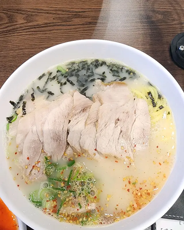 고기국수의 모습