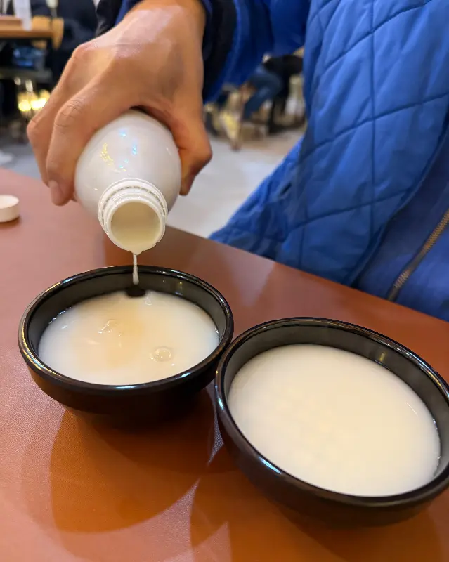 직접 만든 동동주