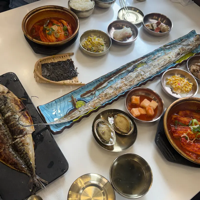 푸짐한 한 상 차림