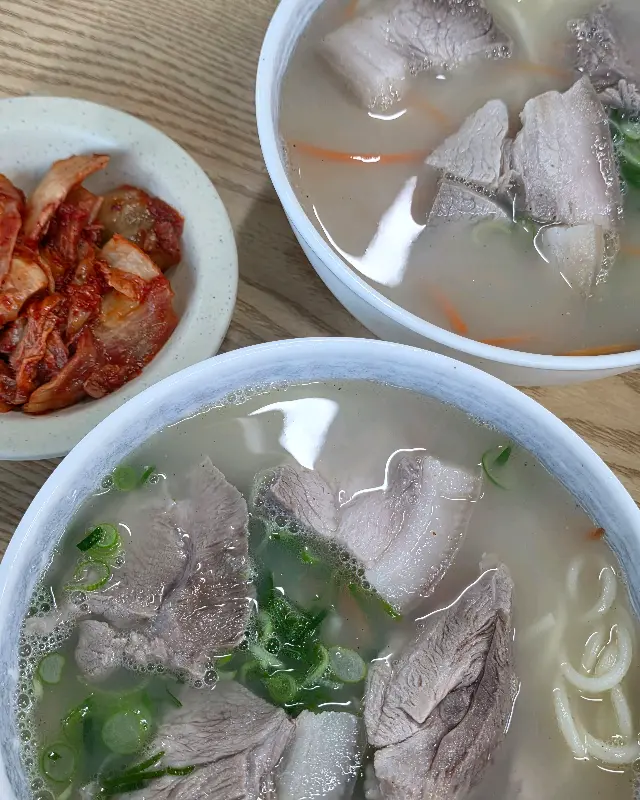 골막식당 고기국수