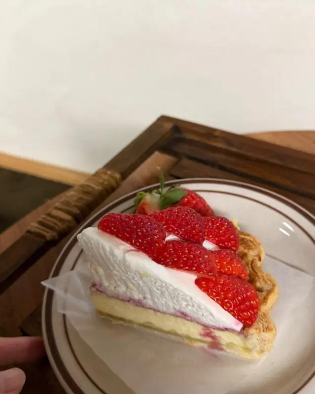 딸기 생크림 케이크