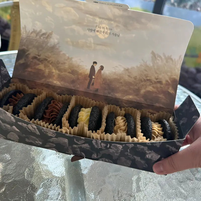 돌카롱 포장 패키지