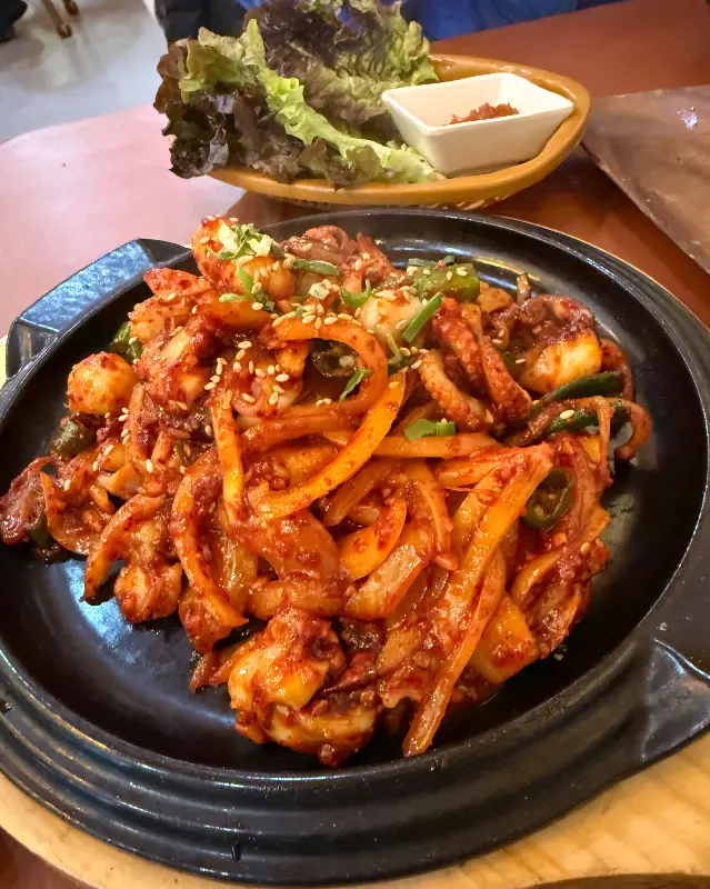 매콤한 쭈꾸미볶음