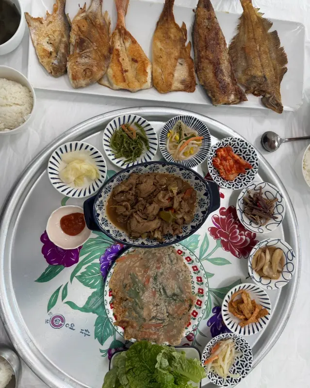 할망 그날 정식 한 상 차림