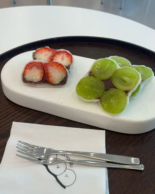 앙버터 모찌 단면