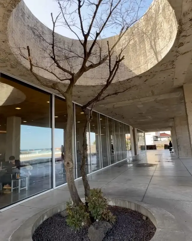 카페 외부 전경