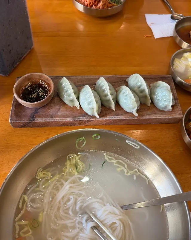 만두와 국수