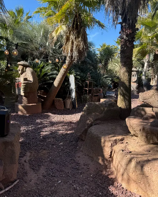 정원의 돌하르방