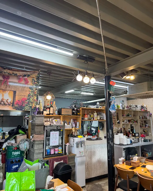 협재신국수 내부 모습