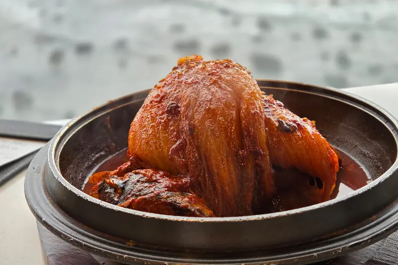 묵은지찜 비주얼