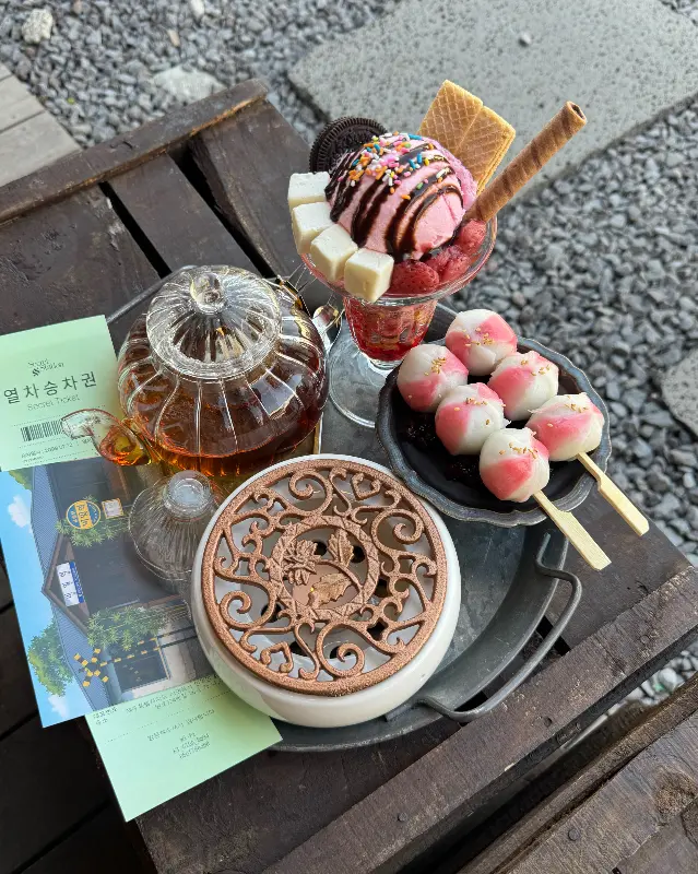 파르페와 경단꼬치