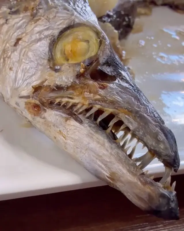 고등어구이의 비늘