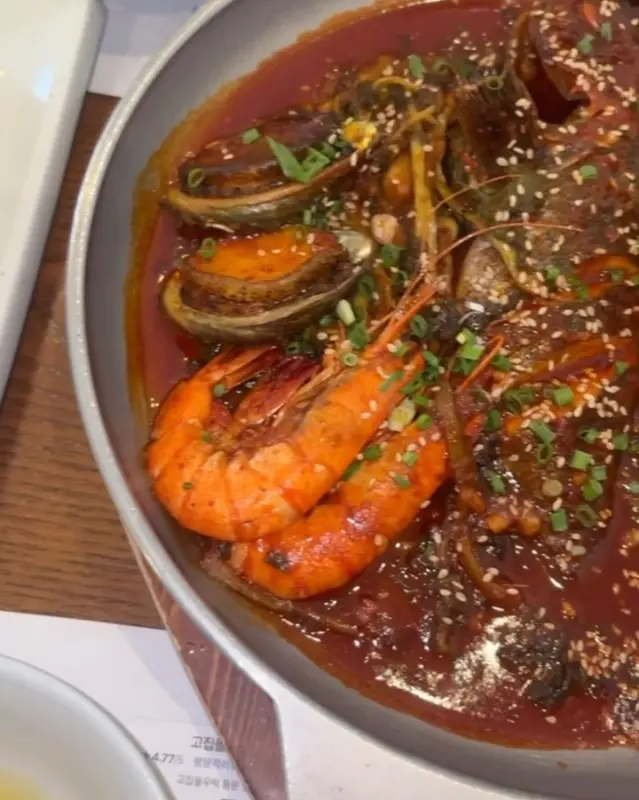 우럭조림의 비주얼