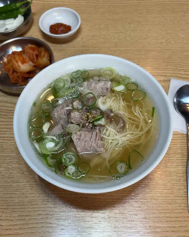 멸고국수 비주얼