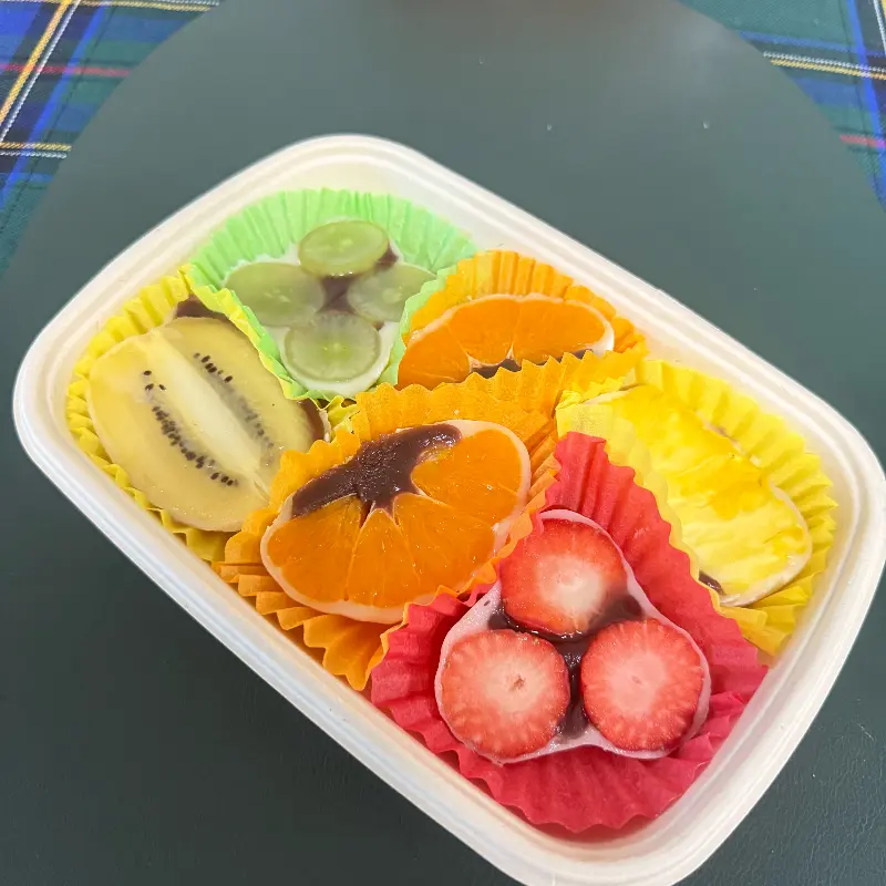 선물용으로도 좋은 모듬 과일 모찌