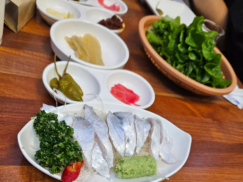 신선함이 느껴지는 해산물 한 상