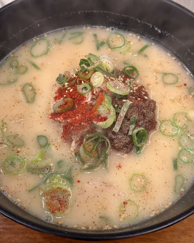 고기국수 확대 사진