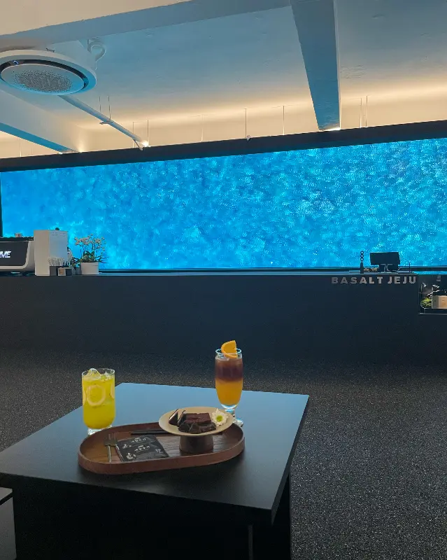 감귤 아메리카노와 넛 아메리카노