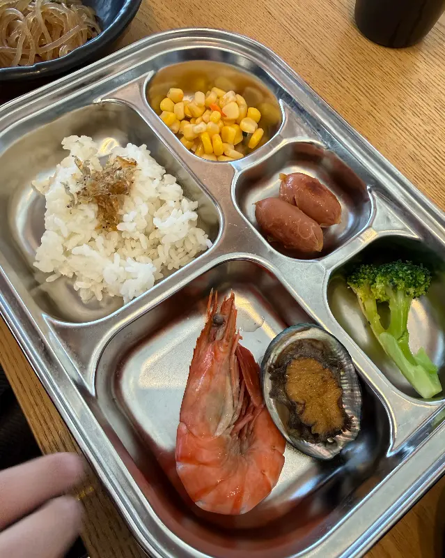 아이들을 위한 아기 밥상