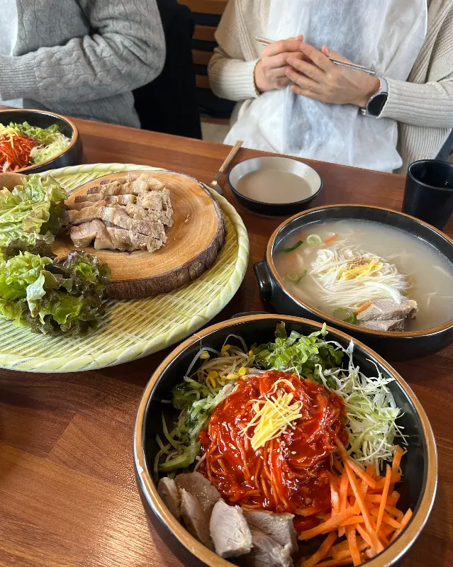 비빔국수 확대