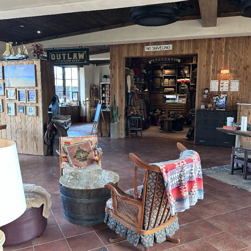 친봉산장 내부 인테리어