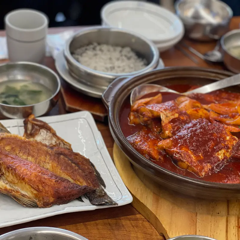 논짓물식당 외부 전경