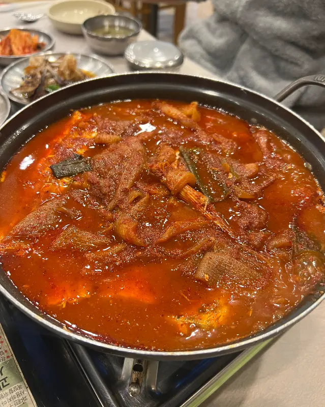 보글보글 끓는 갈치조림