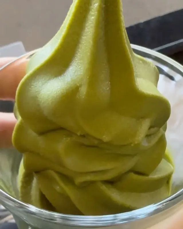 말차 아이스크림