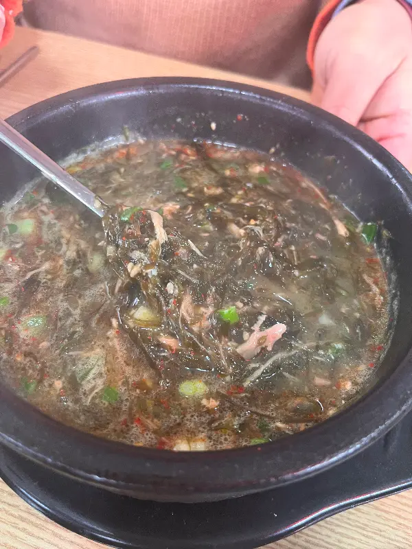 성게 미역국