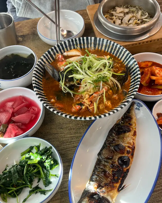 푸짐한 한 상 차림