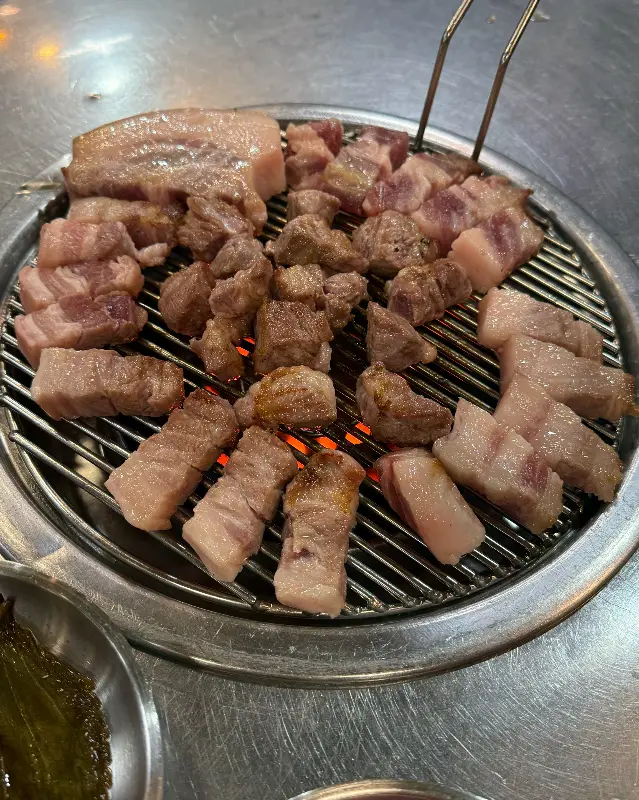 연탄불에 구워먹는 쫀드기