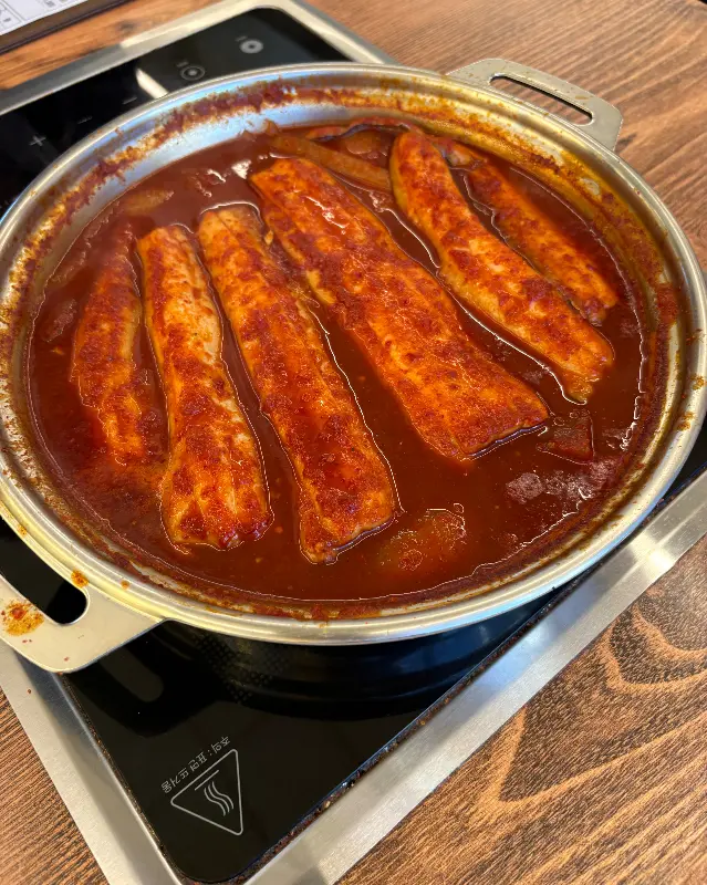 갈치조림 근접샷